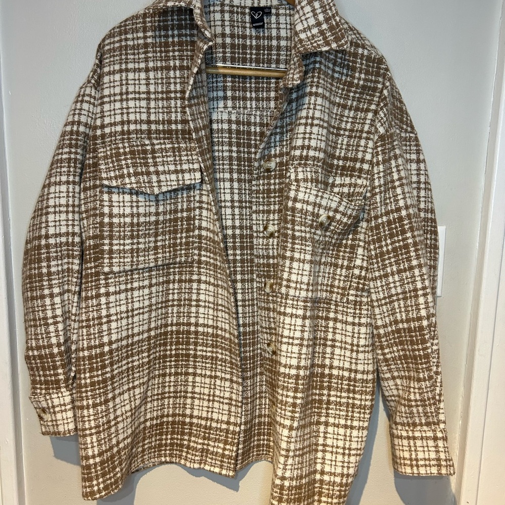 Windsor Checkered Brown and Cream Jacket